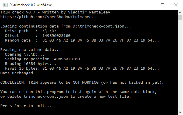 TRIMCheck: Transcend TS256GMTS400 ASM1153E Generic USB3.0 UASP Not Working