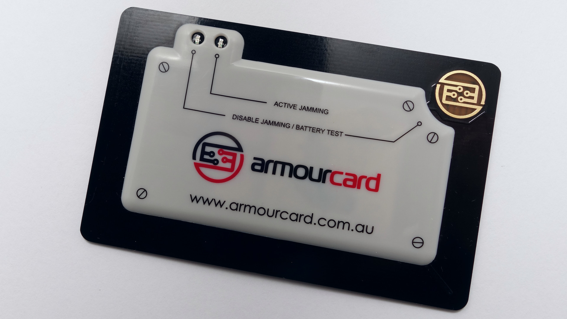 Front of the Armourcard